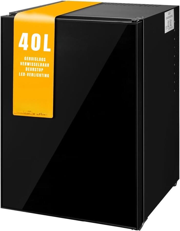 Ren Mini vriezer Diepvries 33L [Energieklasse E] Zwart 40cm x 43cm x 55cm