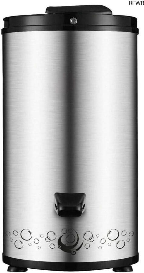 RFWR Compacte 6 kg Draagbare Centrifuge Droger – Roestvrij Staal 300 W Stil en Ruimtebesparend