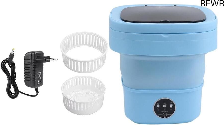 RFWR Opvouwbare Mini-wasmachine voor Ondergoed en Kleding – Draagbaar en Multifunctioneel voor Reizen en Camping