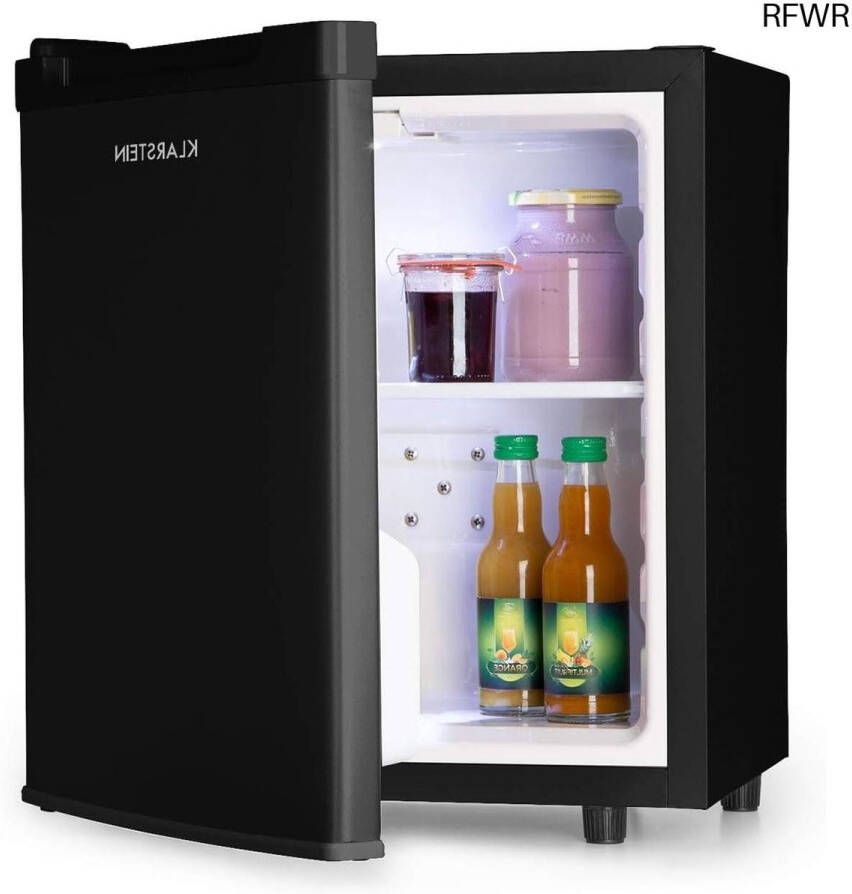 RFWR Ruimtebesparende Mini Koelkast voor Snacks en Drankjes Geruisloos 30 Liter Traploos Instelbare Temperatuur