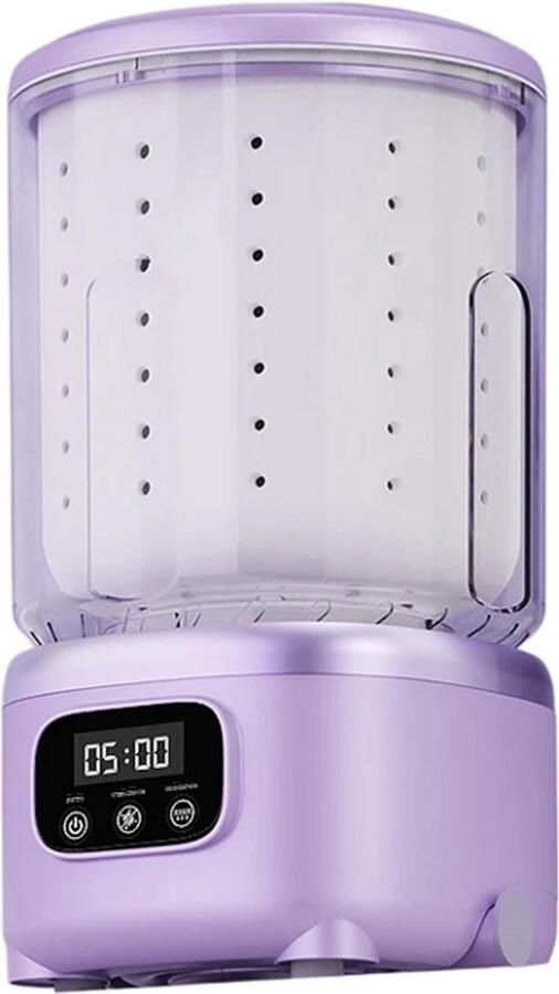 Rimmo 2L Draagbare Mini Wasmachine – Draadloos Oplaadbaar Mini Wasmachine Compacte Reis Wasmachine Voor Ondergoed Sokken en Kleding van Huisdieren