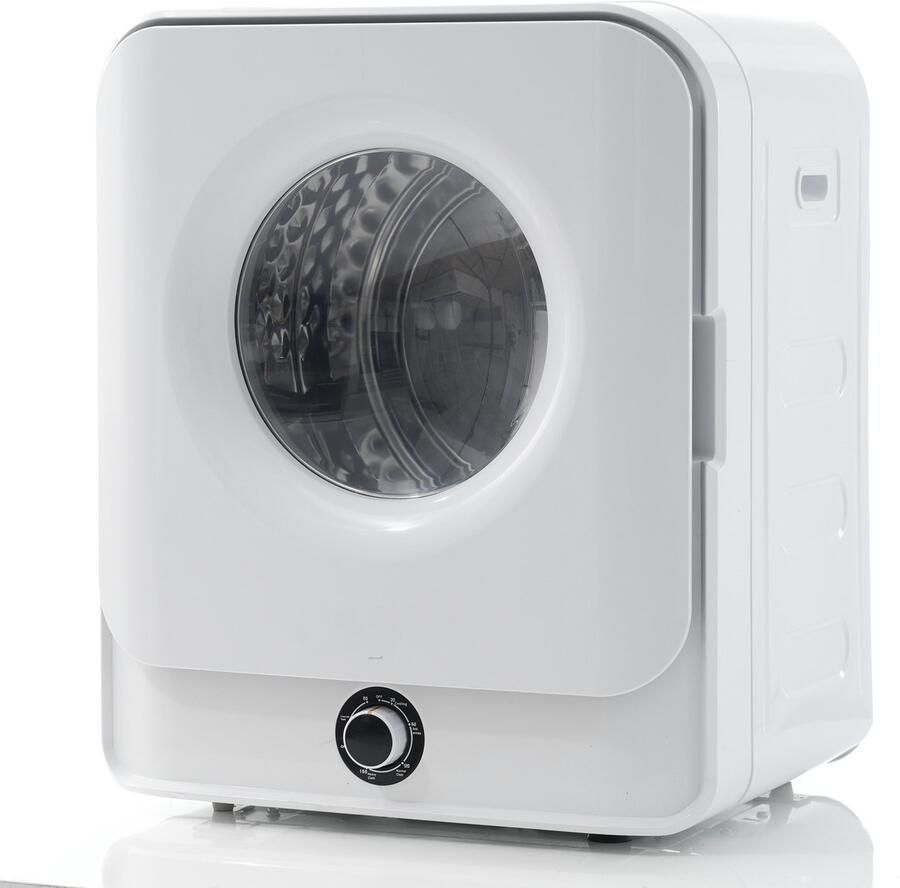 Compacte wasdroger Mini afvoerdroger 5 droogprogramma's Wandmontage droger 830W 3kg tot 4 5kg Voor kleine ruimte 49 5x43 5x59 5cm