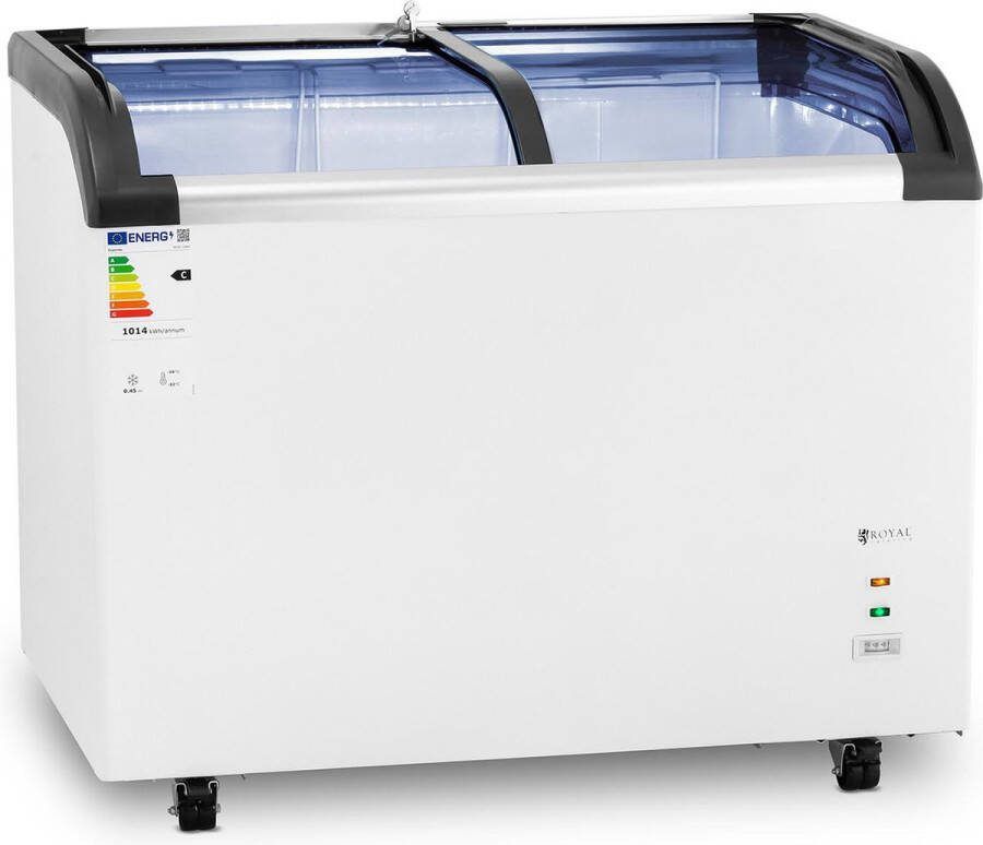 Royal Catering Diepvries 273 L royal_catering glazen deuren