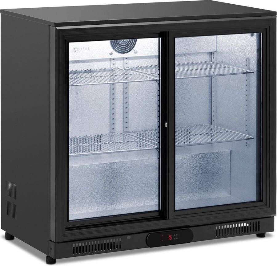 Royal Catering Dranken koelkast 208 l Acero revestido en polvo - Foto 2