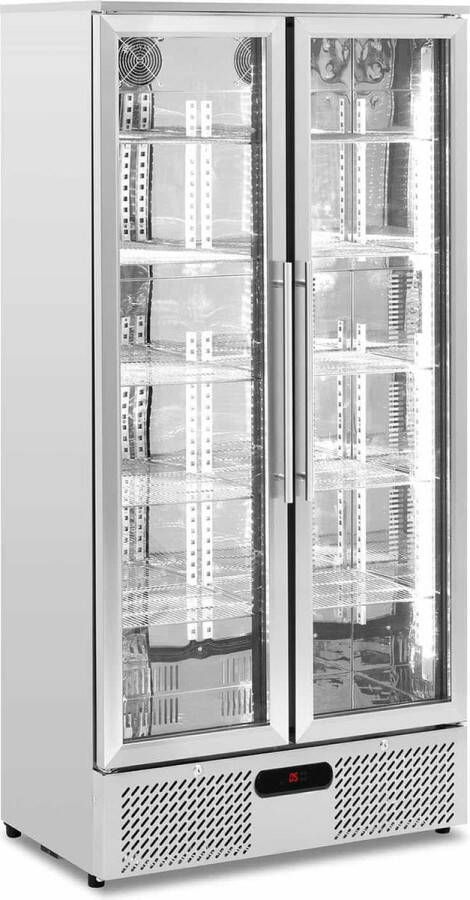 Royal Catering Dranken koelkast 458 l Acero inoxidable