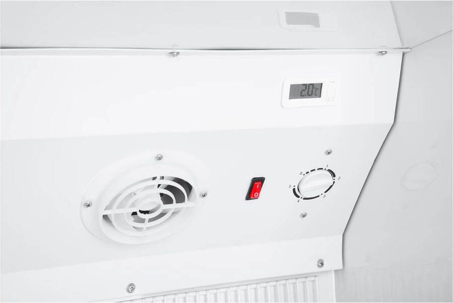Royal Catering Flessenkoelkast 320 L LED zwart frame - Foto 2