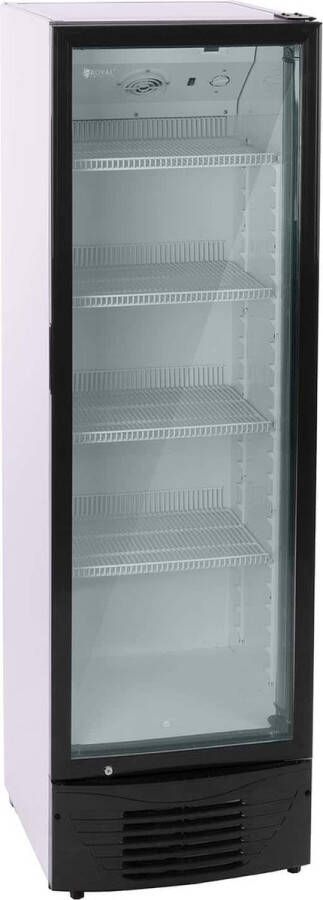 Royal Catering Flessenkoelkast 320 L LED zwart frame - Foto 1