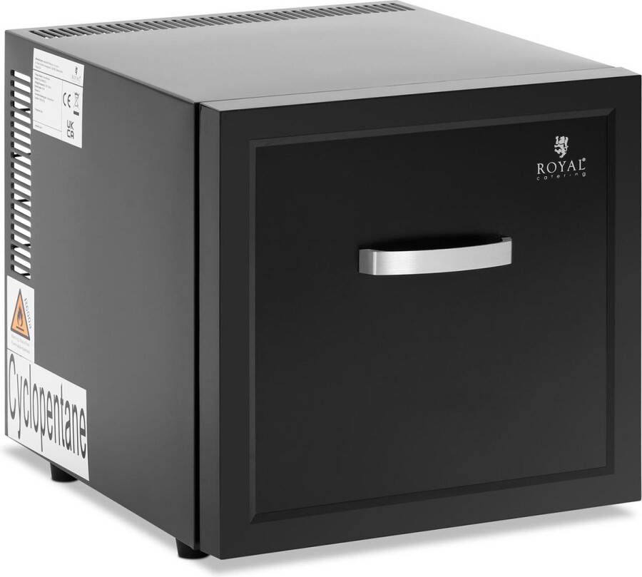 Royal Catering Minibar 19 l lade zwart