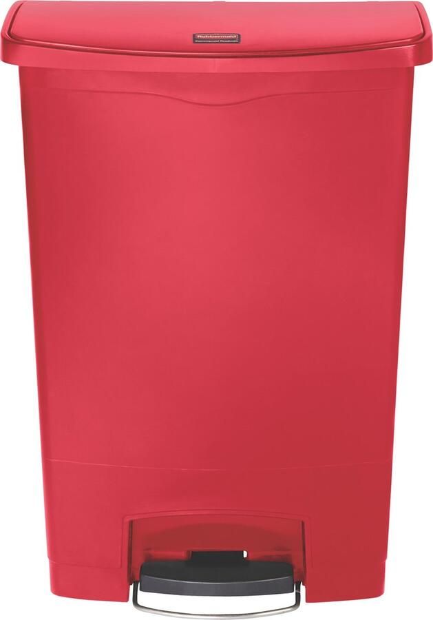 Rubbermaid Slim Jim Step On Container Front Step 90 Liter 570x353x826mm