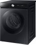 Samsung 8000 serie Wasmachine WW90DB8U95GBU3 A label 9Kg Zwart AI wash Super speed - Thumbnail 1