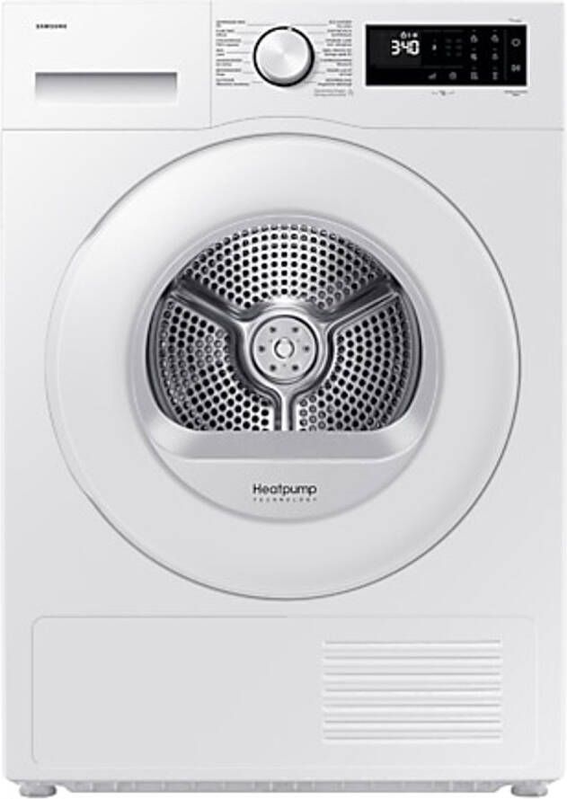 Samsung DV9UDG52A0TEEN- Wasdroger Wit 9 kg A+++ OptimalDry AI Control Hygiene Care SmartThings WIFI