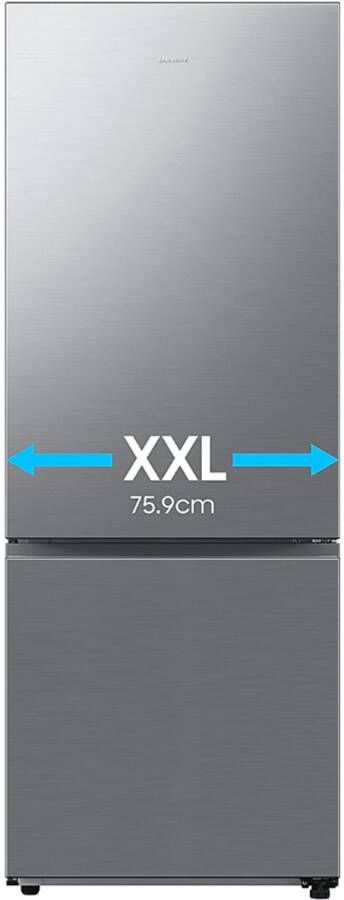 Samsung RB53DG703DS9EF koel-vriescombinatie Vrijstaand 538 l D Roestvrijstaal