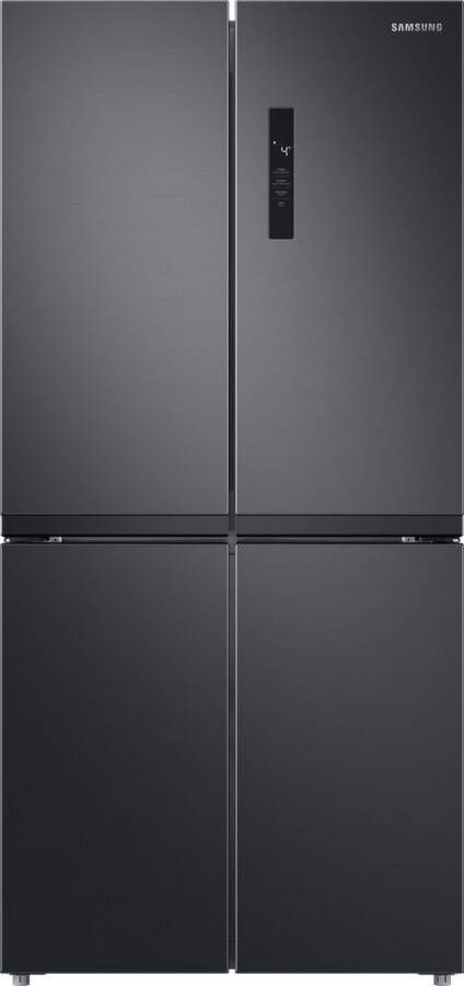 Samsung RF48A400EB4 Vrijstaand Frans deur Antraciet LED Touch