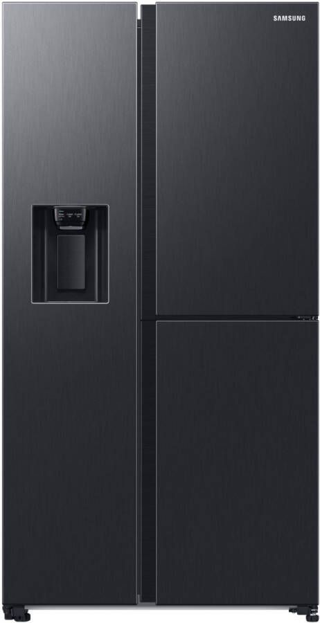 Samsung RH68DG853DB1 Amerikaanse koelkast Vrijstaand No Frost Multi-luchtwegsysteem Super Cool Functie Vers zone compartiment Water dispenser Ijsmaker 35 dB Zwart