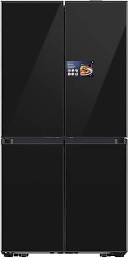 Samsung RM90F67CECEO AI Side by Side No Frost amerikaanse koelkast grafietglas thuis camera
