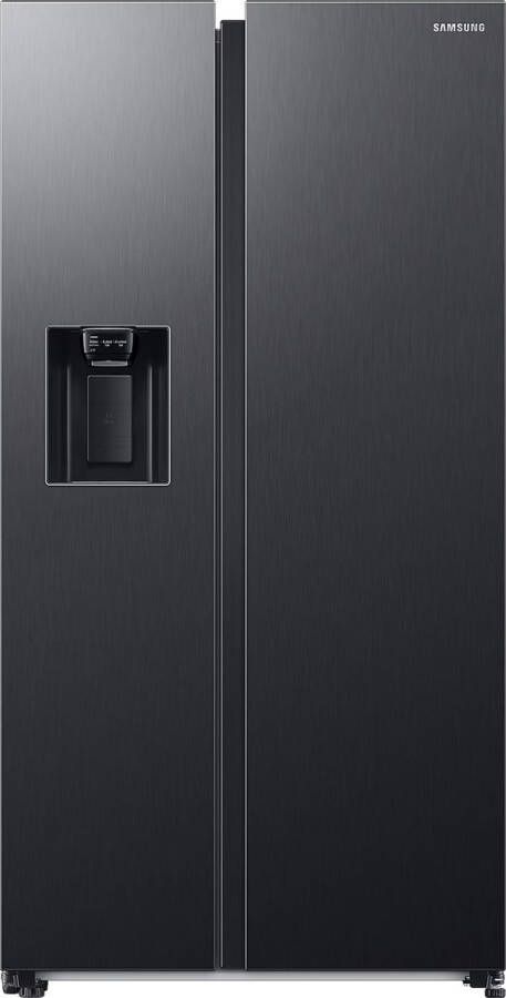 Samsung RS6GA854CB1 EG Vrijstaand Amerikaanse deur Zwart Touch Binnenin Staal