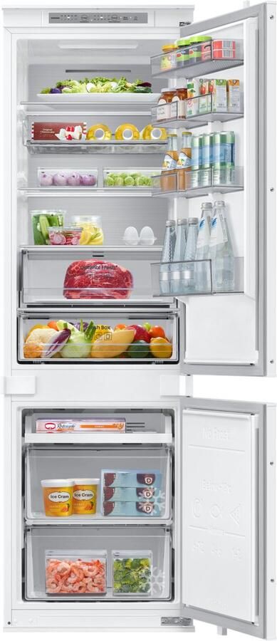 Samsung BRB80F26CES0EF koel-vriescombinatie 178 cm No Frost Extra ruimte door SpaceMax