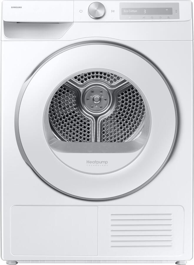 Samsung DV90DG6845HH Warmtepompdroger 9 kg – AI Dry – OptimalDry – SmartThings – A