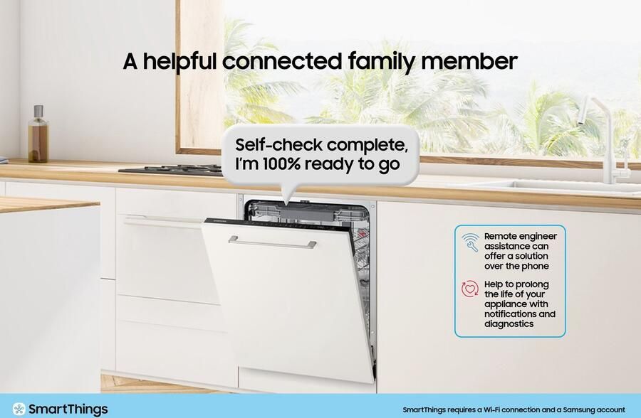 Samsung DW60DG790I00U4 vaatwasser Volledig ingebouwd 14 couverts