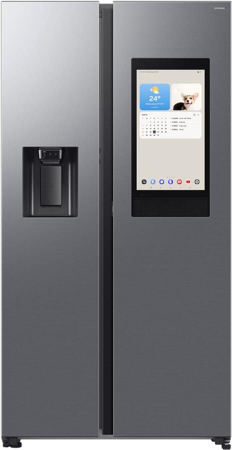 Samsung Series 9 RS90F67BET Vrijstaand Amerikaanse deur Zwart 2 deur(en) Premium Black Steel 36 64 - Foto 3