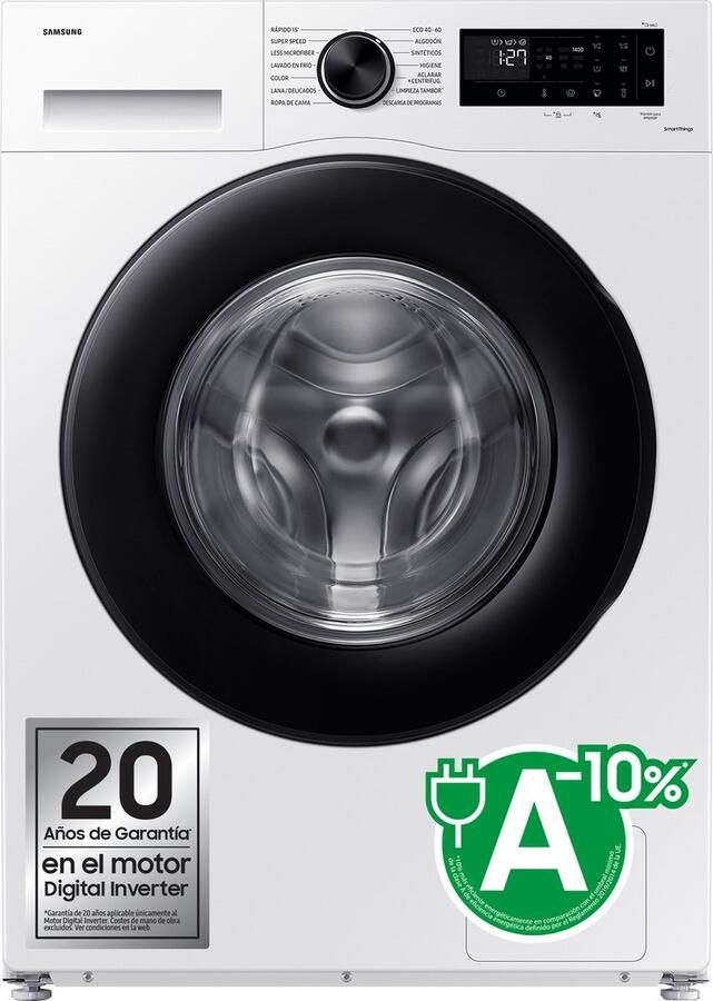 Samsung WW11DG5B25AE wasmachine Voorbelading 11 kg 1400 RPM Zwart