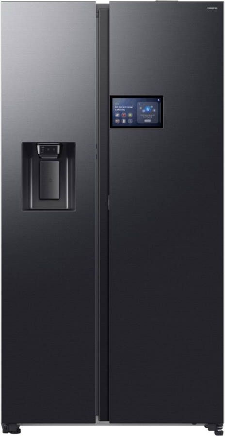 Samsung Series 9 RS90F64EDF Vrijstaand Amerikaanse deur Zwart 2 deur(en) Premium Black Steel 36 64