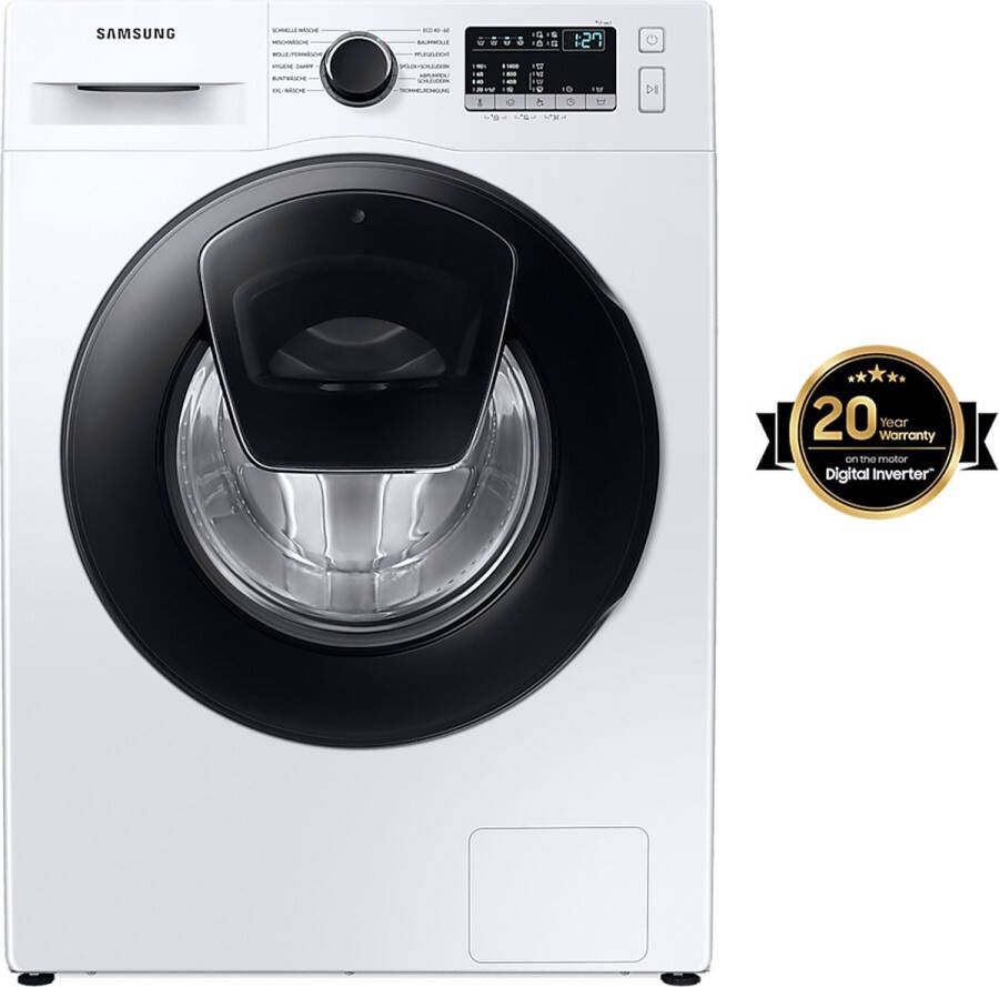 Samsung W4590 wasmachine Voorbelading 9 kg 1400 RPM Wit