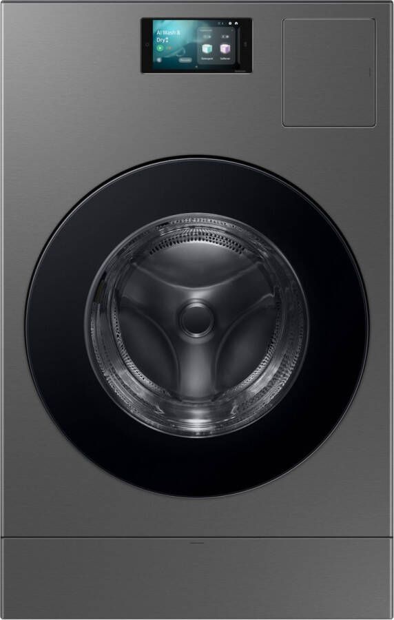 Samsung WD18DB8995BZ Was-droogcombinatie Vrijstaand Voorbelading Zilver A