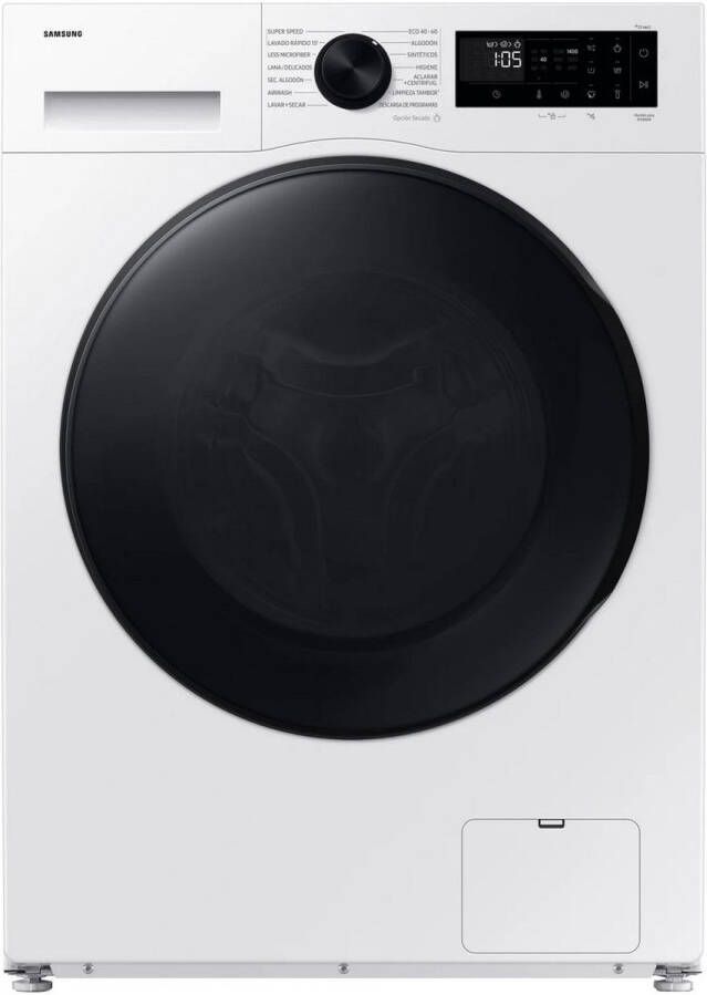 Samsung WD90DG5G34BELE Was-droogcombinatie 9 kg wassen – 5 kg drogen EcoBubble™ AirWash AI Control SmartThings Stoomfunctie