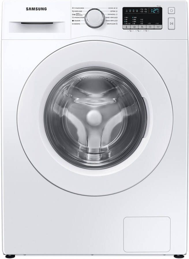 Samsung WW80T4020EE1LE Wasmachine Wit 72 dB 1200 rpm D label Voorlader Engels display