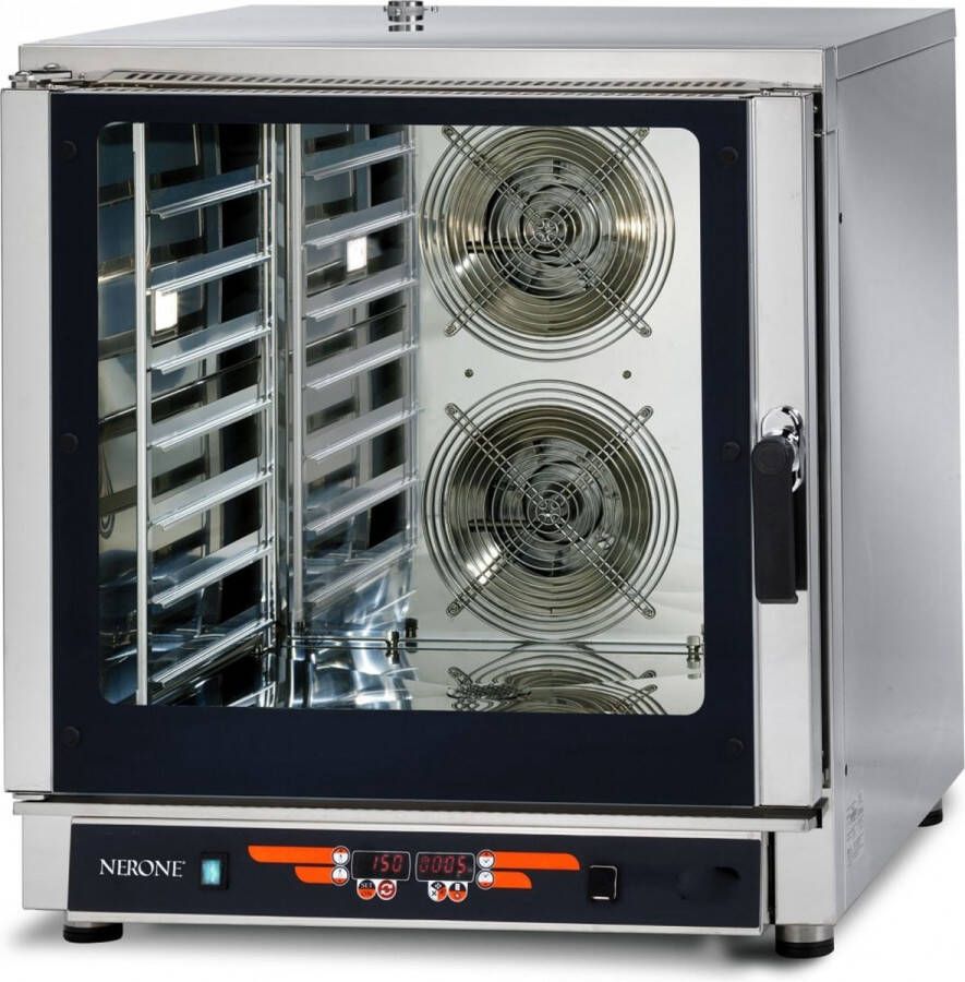 Saro Hetelucht Combioven met Stoomfunctie Model DIG 7 – Veelzijdig & Efficiënt voor de Horeca en Grootkeukens