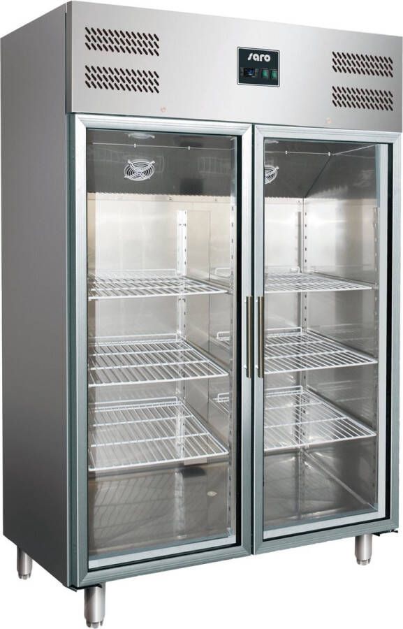 Saro Display Koelkast RVS 1173 liter GN1200TNG 323-3104