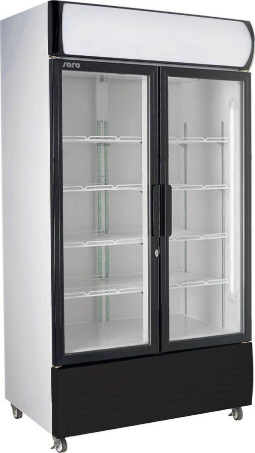 Saro Flessenkoeler met dubbele glasdeur Model GTK 580