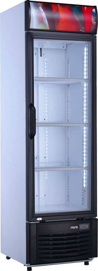 Saro Flessenkoeler met glasdeur Model GTK 282 M
