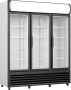 Saro Koelkast GTK 1065 – 3 Glazen Deuren – 1065 L – LED Verlichting – Reclame Display – Professionele Horeca Koelvitrine - Thumbnail 2