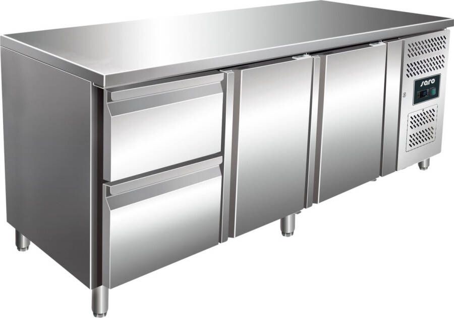 Saro Koeltafel 1 deur en 2 laden Compressor uitneembaar 323-10716
