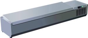 Saro Koelvitrine 8 x 1 3 GN professioneel model VRX 1800 S S 2 jaar garantie!