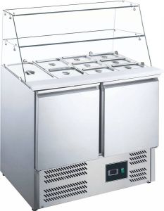 Saro Saladette With Glass Top Model Es 900 G 465-1085