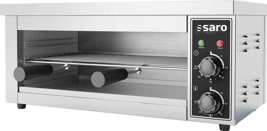Saro Elektrische Salamander Rooster 46x26 cm Modell LYNN 443-1055 Horeca