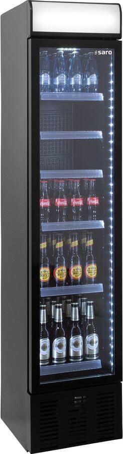 No SARO Flessenkoeler smal Model DK 134 PRO 325-2250 Horeca & Professioneel