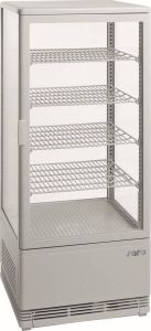 Saro SC100 White Koelvitrine 100 liter Hoogte 111cm Wit Kunststof 330-1012
