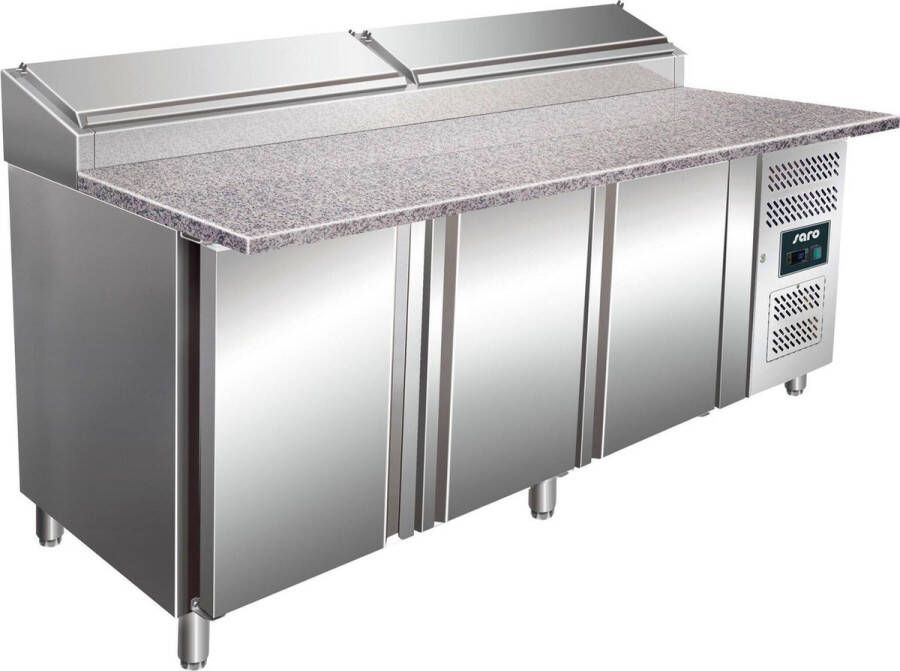 Saro Voorbereidingstafel werkblad graniet 1 3 GN Model SH 2000