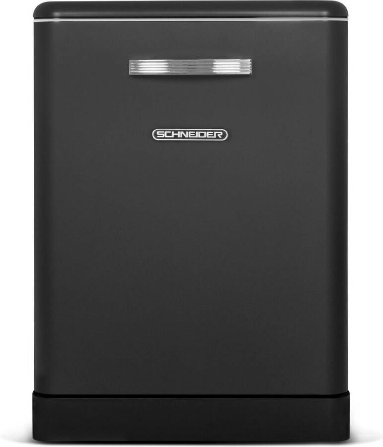 Schneider SDW1444VB Vrijstaande vaatwasser Zwart