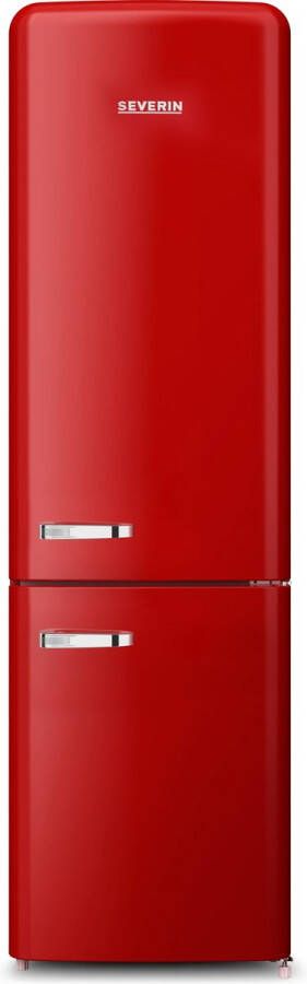 Severin Koelkast Diepvries RKG8927 Red | Vrijstaande koelkasten | Keuken&Koken Koelkasten | 4008146037986