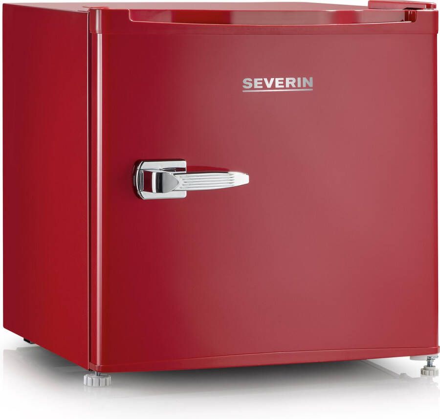 Severin GB 8881 Mini koelkast mini vriezer minibar retro rood - Foto 1