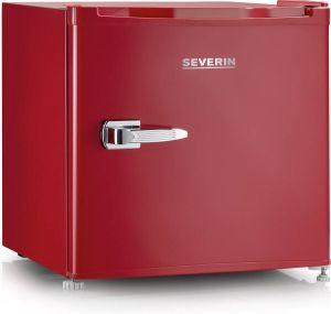 Severin GB 8881 Mini koelkast mini vriezer minibar retro rood