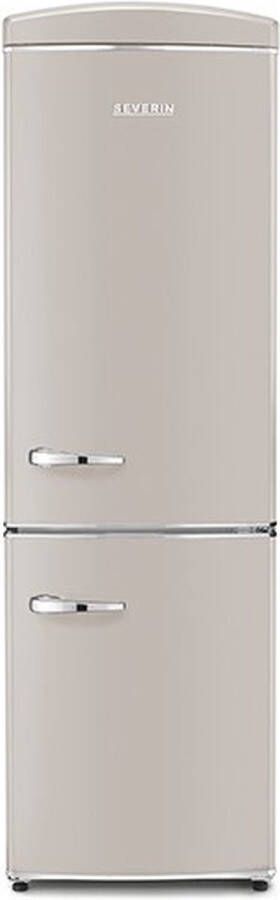 Severin RKG 8999 Retro Combi Koelkast No Frost Energieklasse E Creme