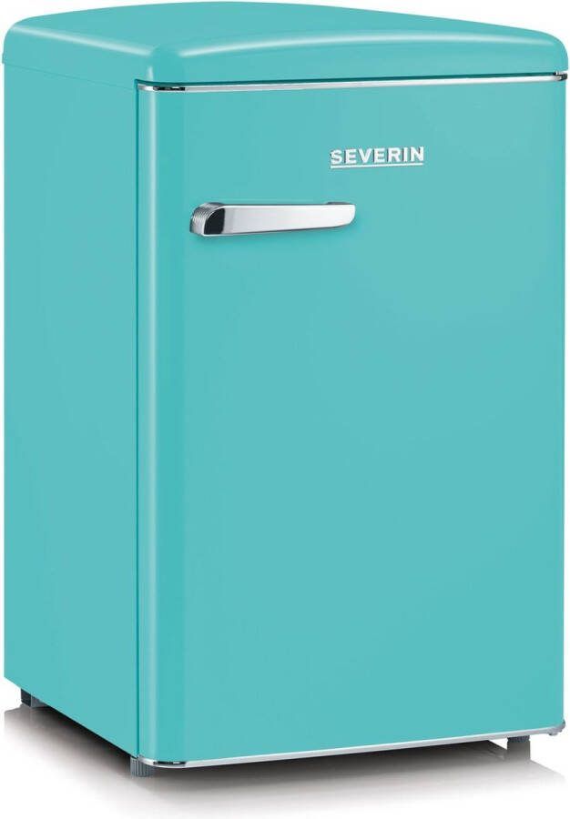 Severin RKS 8834 Tafelmodel 108 Liter – Stil – LED – Retro Design Turqoise