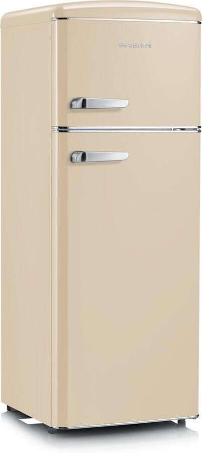Severin RKG 8953 koel-vriescombinatie Vrijstaand 206 l Crème
