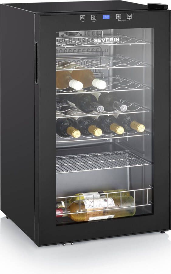 Severin WKS 8908 Wijnkoelkast- max 36 flessen instelbaar tussen 4°C en 18°C